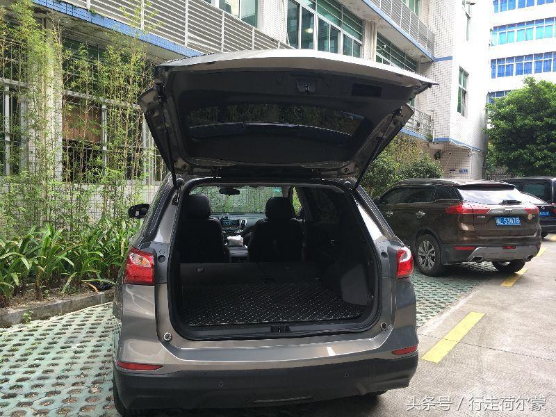 二胎奶爸提雪佛兰探界者，提车后发现个头太矮关不上后备箱