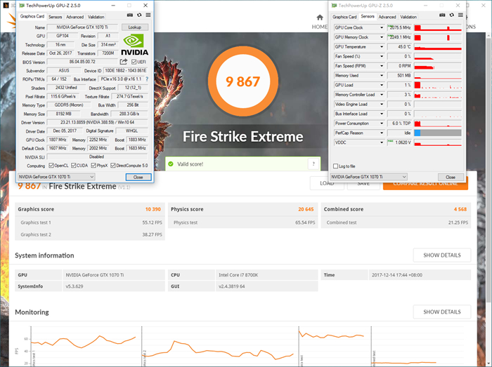 1070ti8g显卡测评,gtx1070和gtx1060ti哪个好