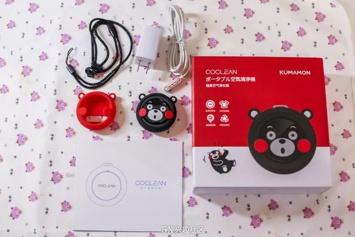 熊本熊随身空气净化器测评,空气净化器婴儿专用家用强力