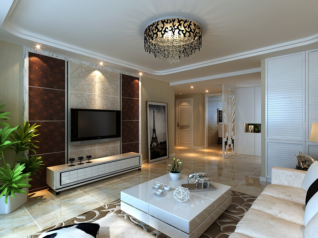 现代简约风设计效果图,现代简约时尚效果图大全