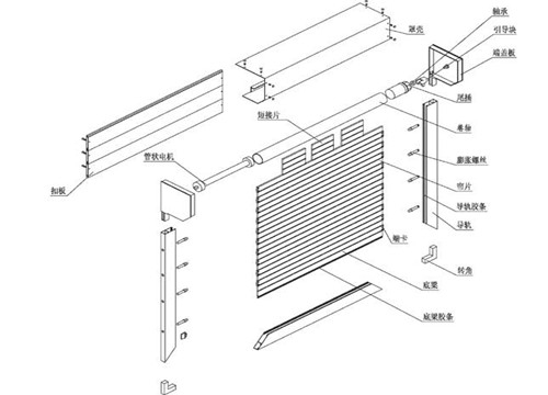 深圳市电动卷帘门,电动卷帘深圳