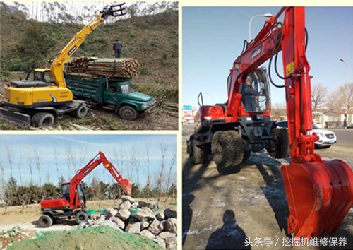 轮式挖掘机哪个最好用最实惠,轮式挖掘机专攻于一机多用
