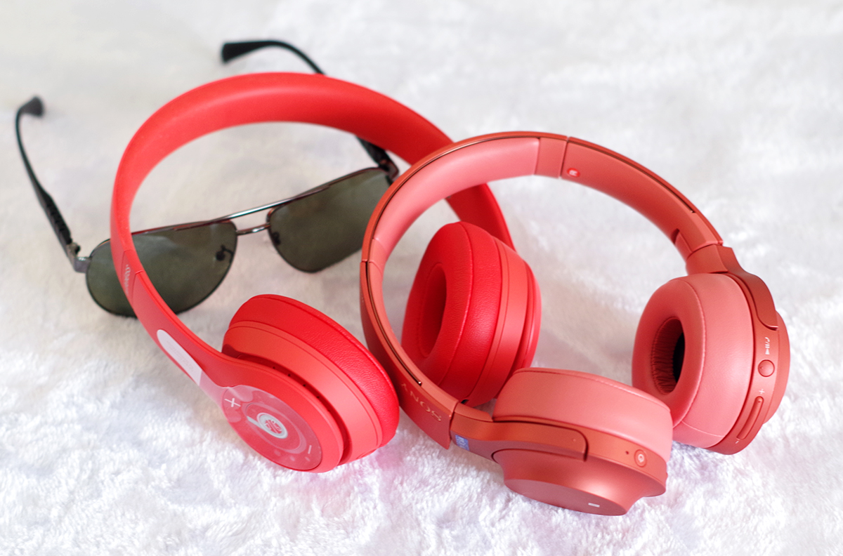 颜好,索尼wh-h800和beatssolo3对比