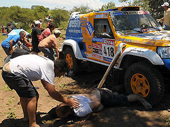 艰难的达喀尔拉力赛,达喀尔拉力赛凯旋