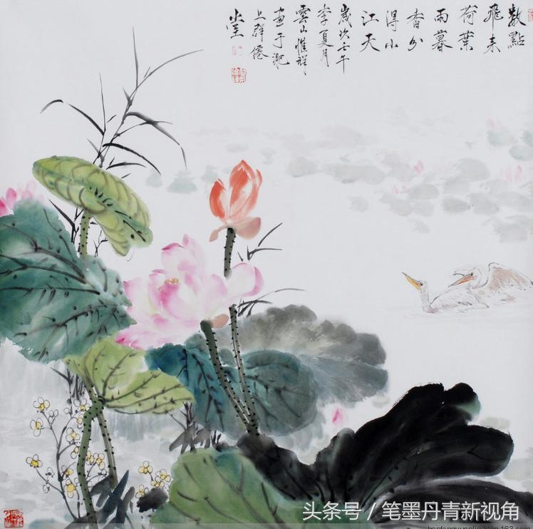 戴维祥国画作品欣赏,当代大写意花鸟画家作品图片