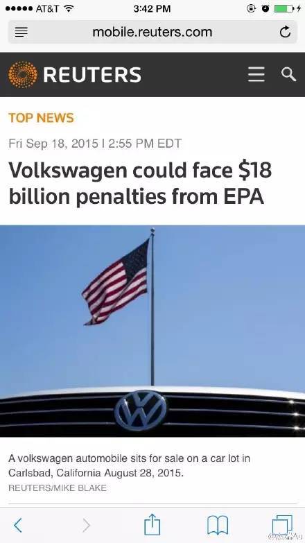 万万没想到大众居然没有造假？