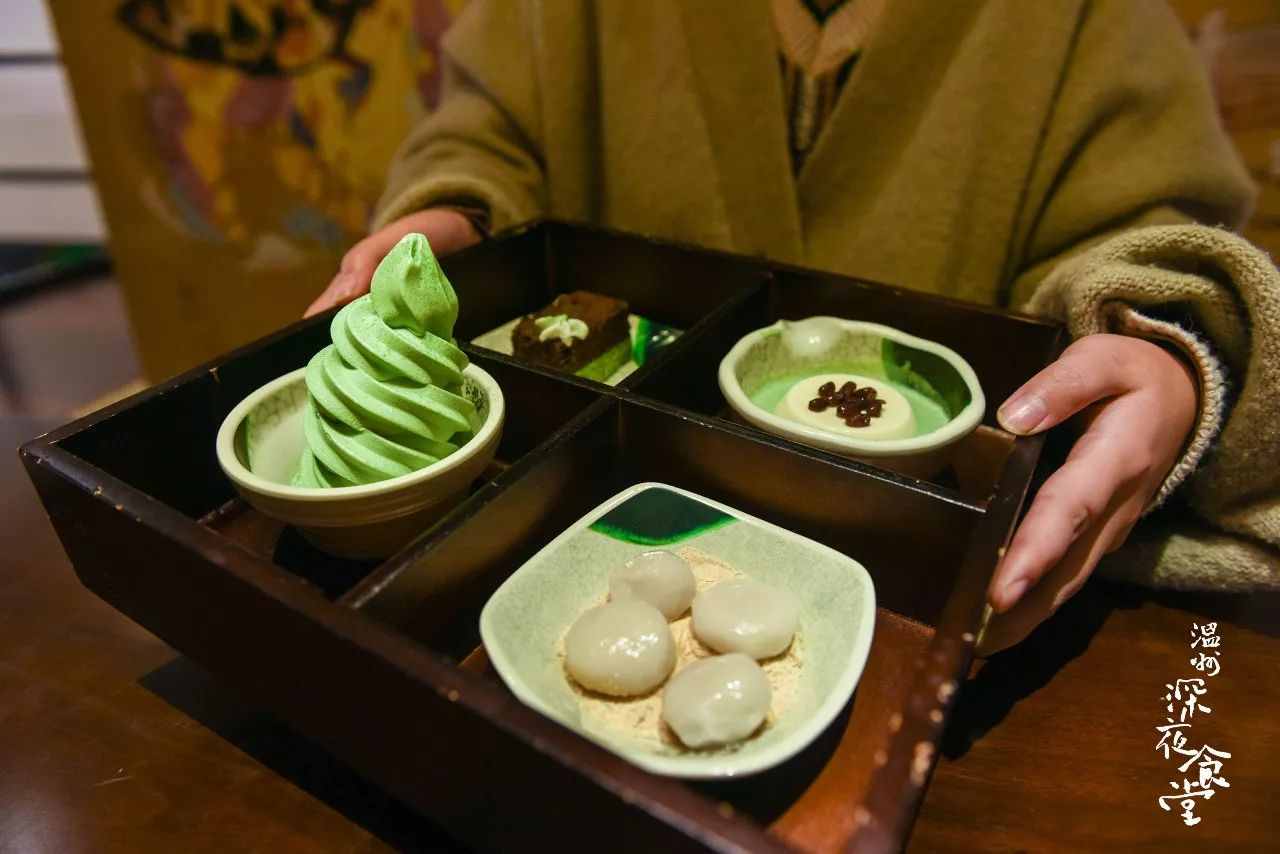 温州巷口日式庭院甜品屋！新出原谅色脏脏包，吃完脸都绿啦！