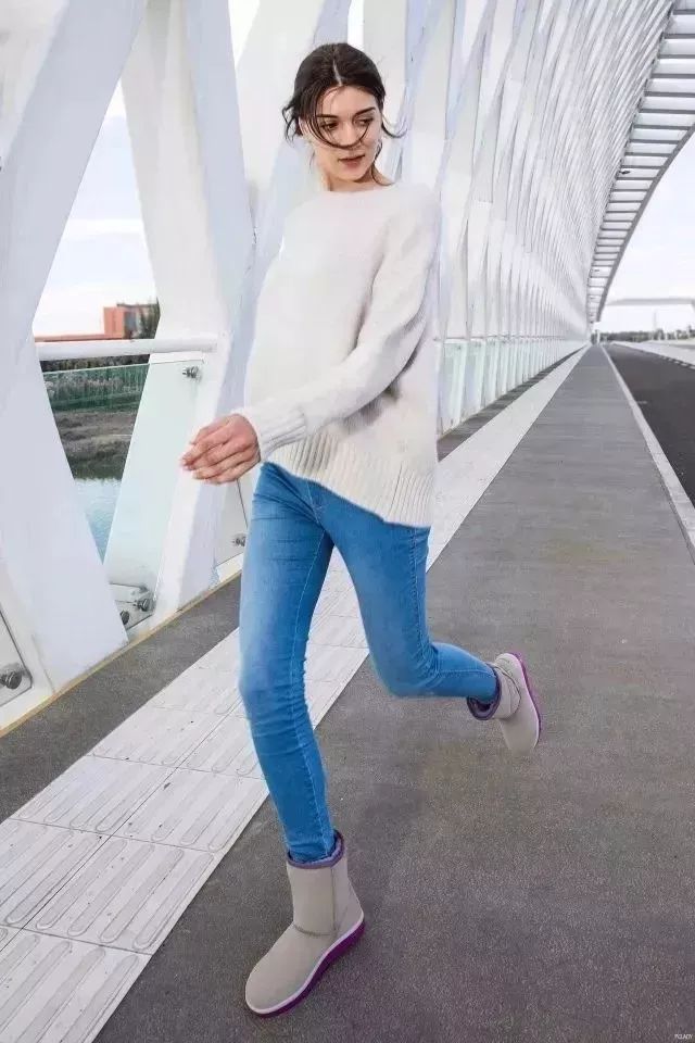 雪地靴怎么选才能显高又显腿长,拒绝臃肿