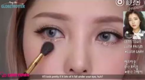 换美瞳=换张脸！韩国正在流行“银河系”彩片？