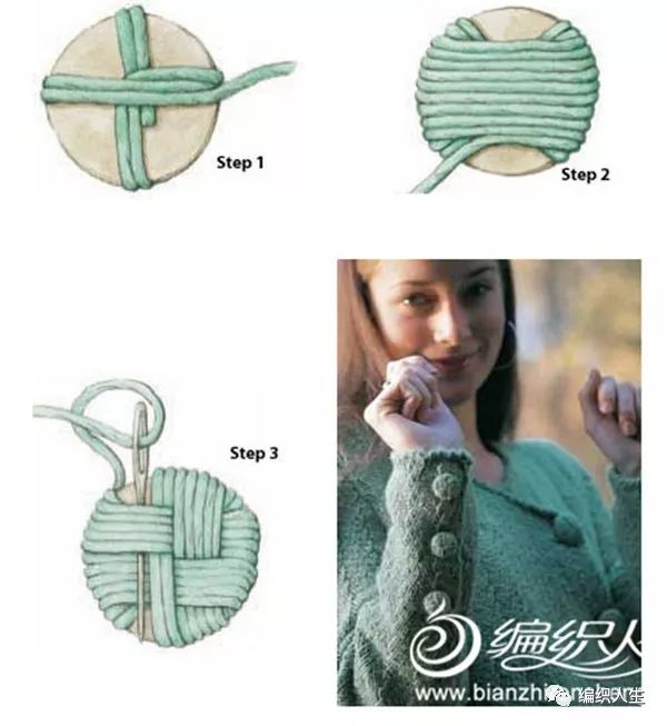 钩针编织泡芙针,泡芙钩针编织方法