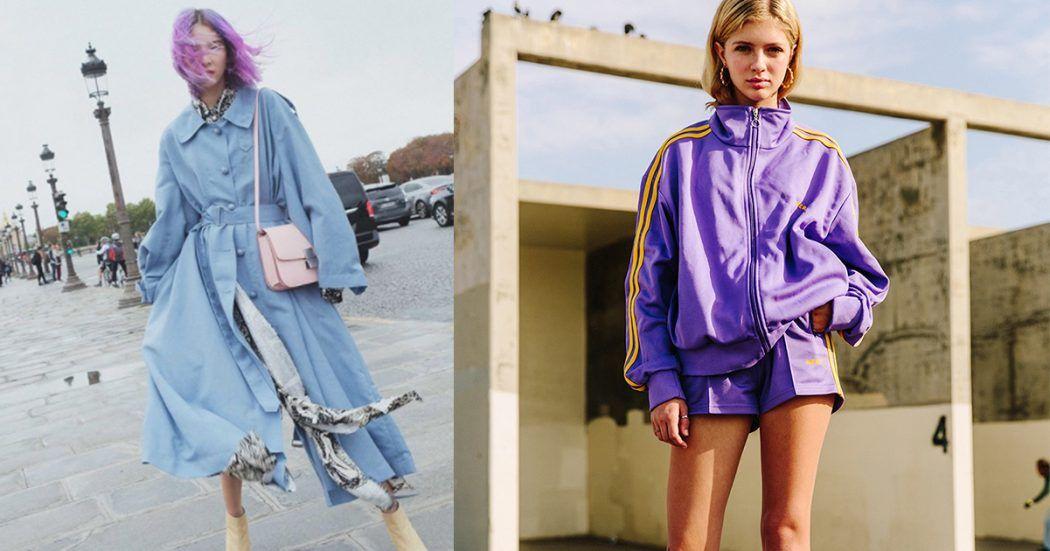 召集爱好紫色的姐妹们！2018年度代表色-紫外光色穿搭配衬4大提案