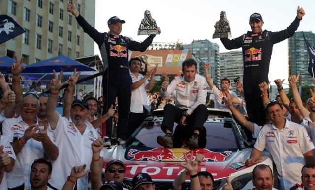 艰难的达喀尔拉力赛,达喀尔拉力赛凯旋