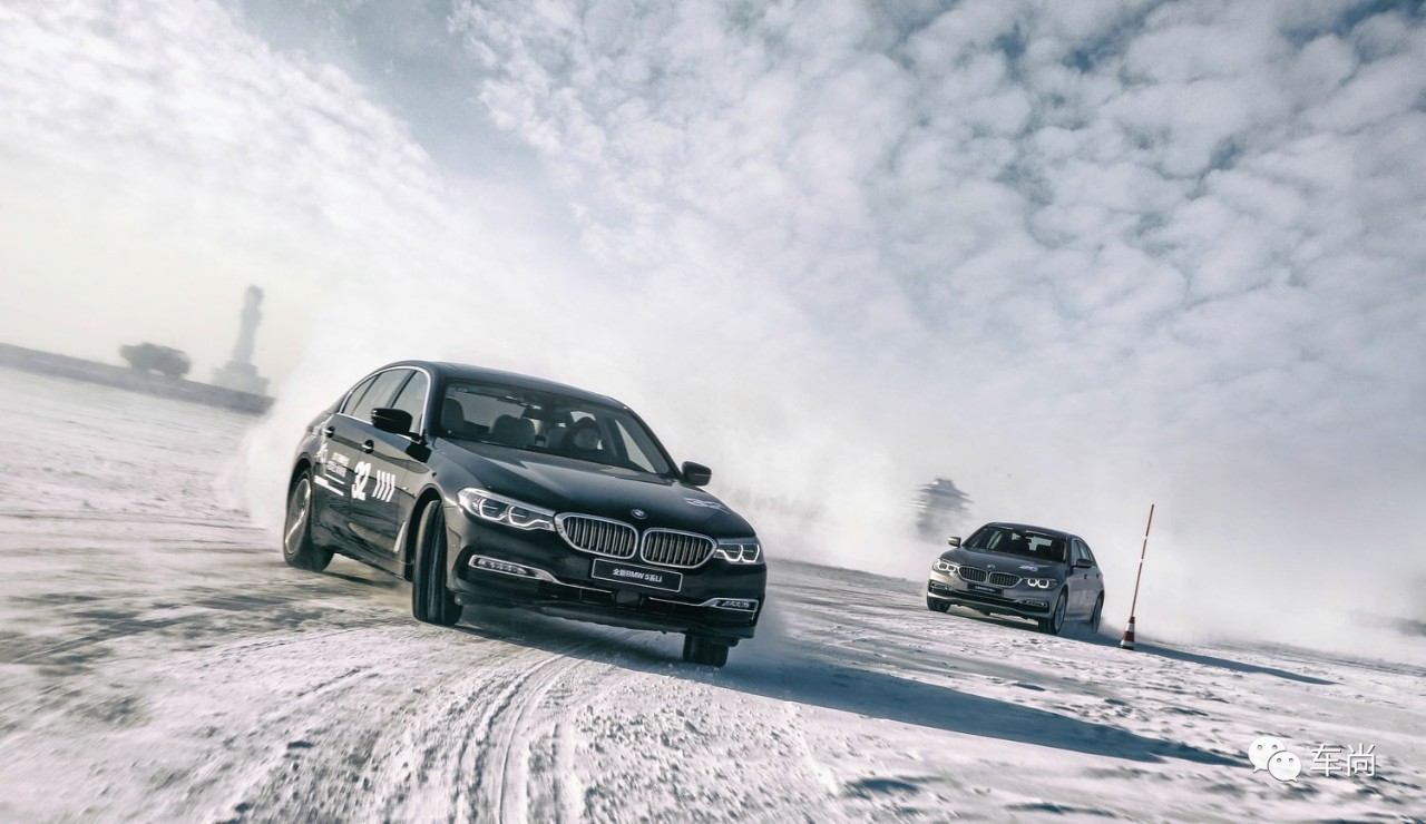 在北国，赏宝马的冰雪之Wu