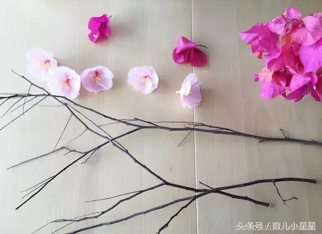 儿童梅花手工制作,儿童手工制作梅花