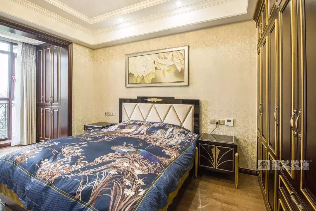 常州星河湾雅居乐主卧装修设计,常州雅居乐星河湾167平设计方案