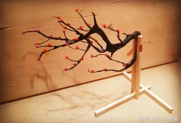 儿童梅花手工制作,儿童手工制作梅花