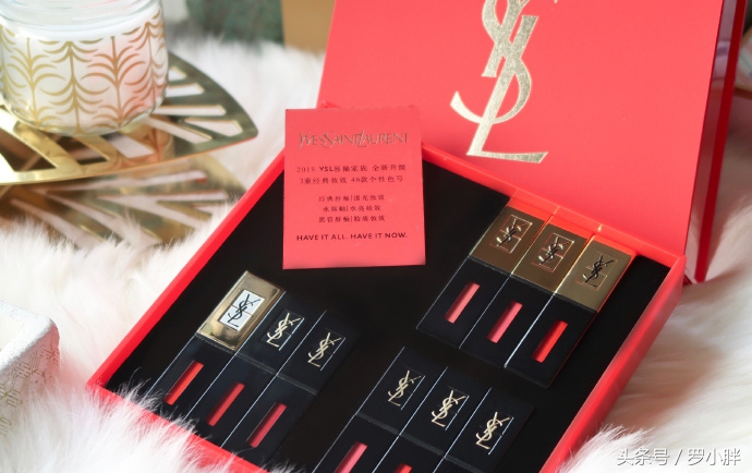 圣罗兰520限定双支口红,圣罗兰口红50号什么颜色