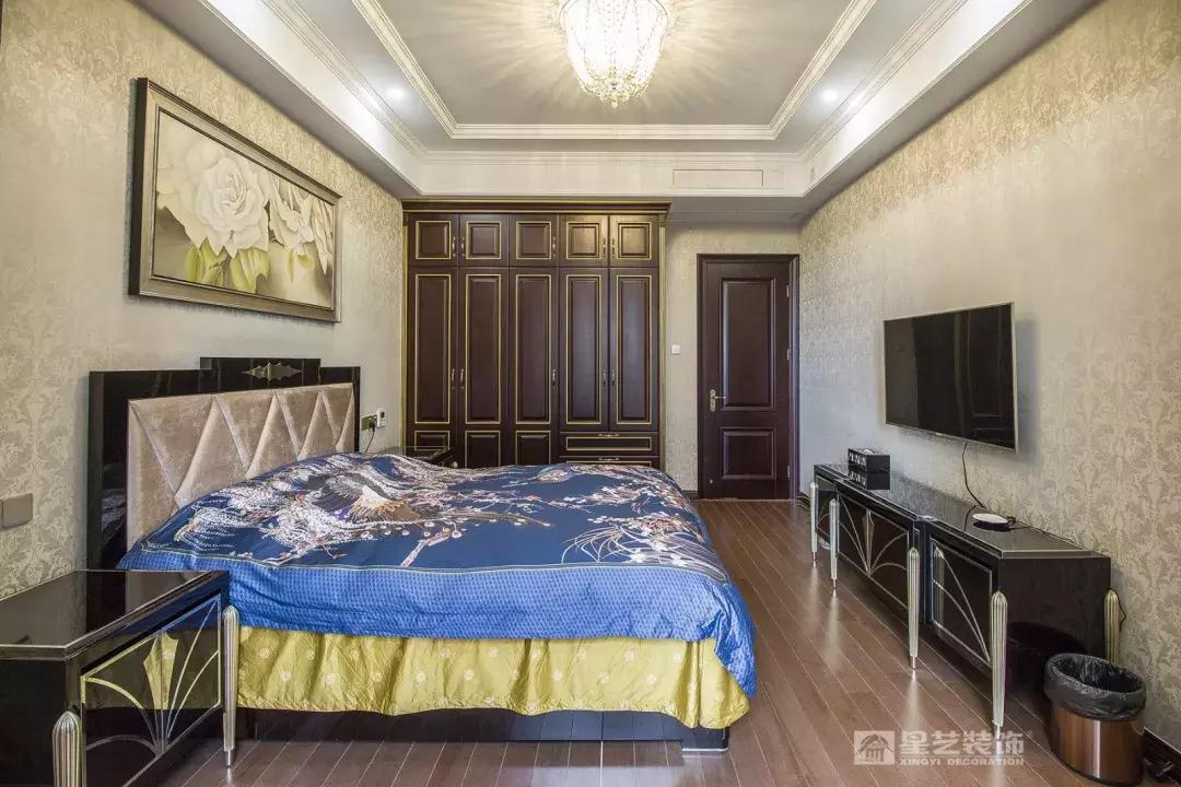 常州星河湾雅居乐主卧装修设计,常州雅居乐星河湾167平设计方案