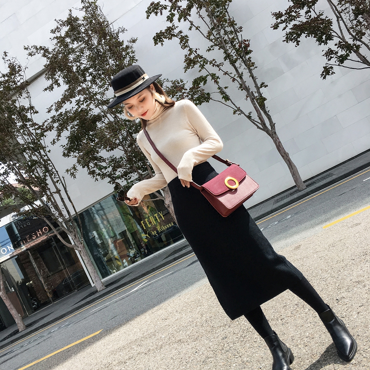 修身保暖打底袜，时尚达人都在buy