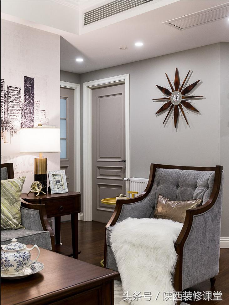 162方四室两厅摩登美式轻奢之家,162平米4室2厅多少钱