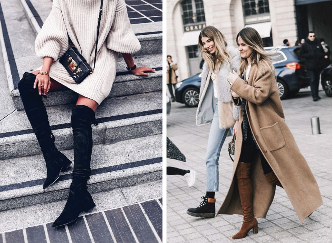 一招解决过膝靴掉筒问题,过膝皮靴掉筒怎么解决