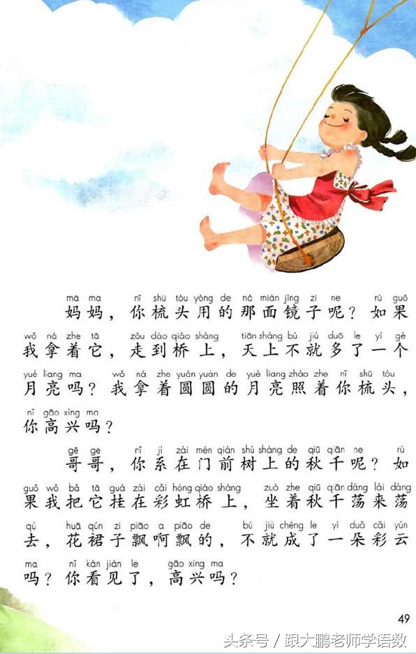 小学一年级语文预习的正确方法,一年级语文小公鸡和小鸭子预习