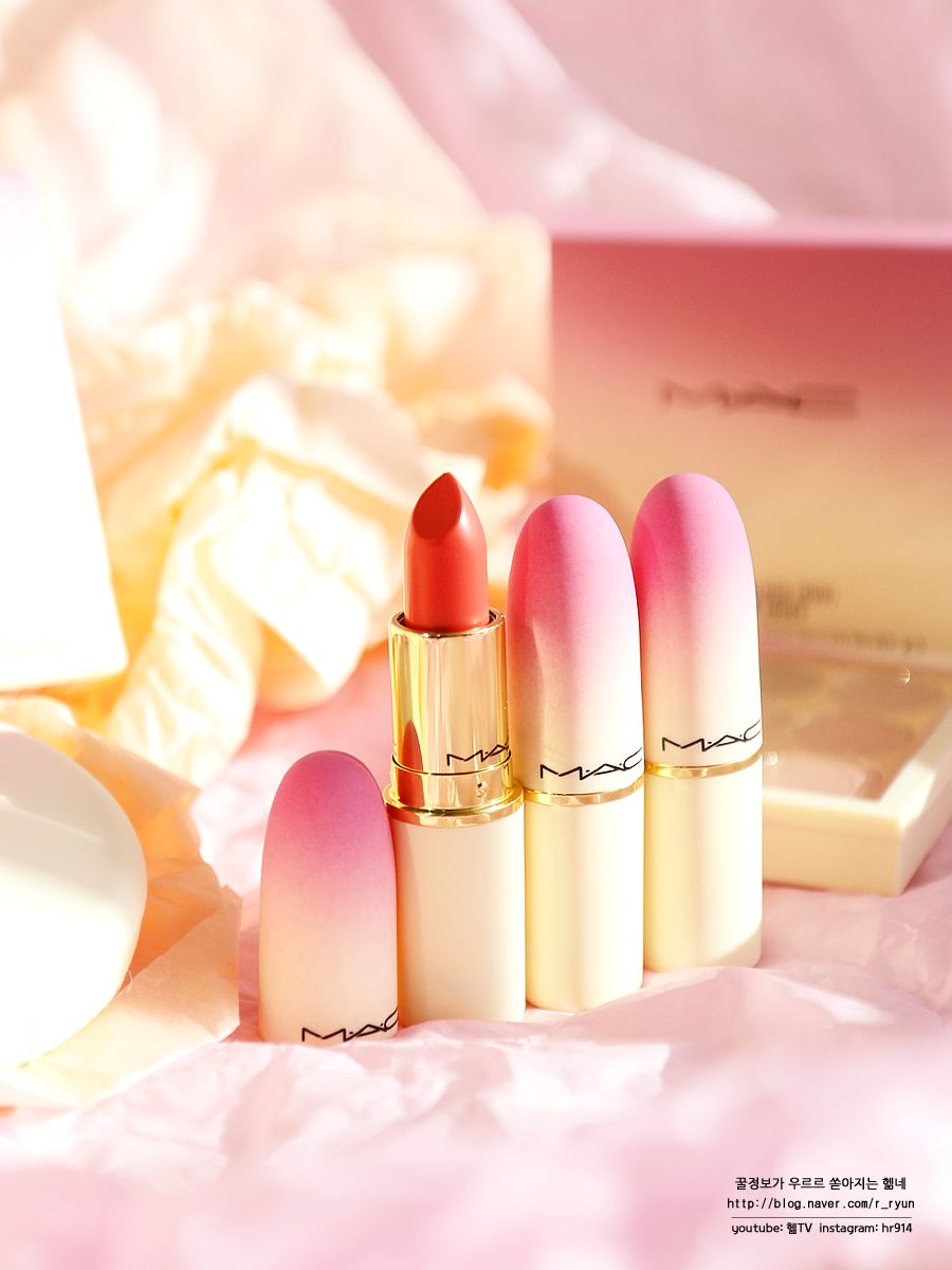 mac限定口红桃粉,mac口红冷白桃