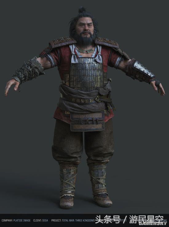 这里有些《三国：全战》人设图老外觉得张飞是个“小黑胖子”