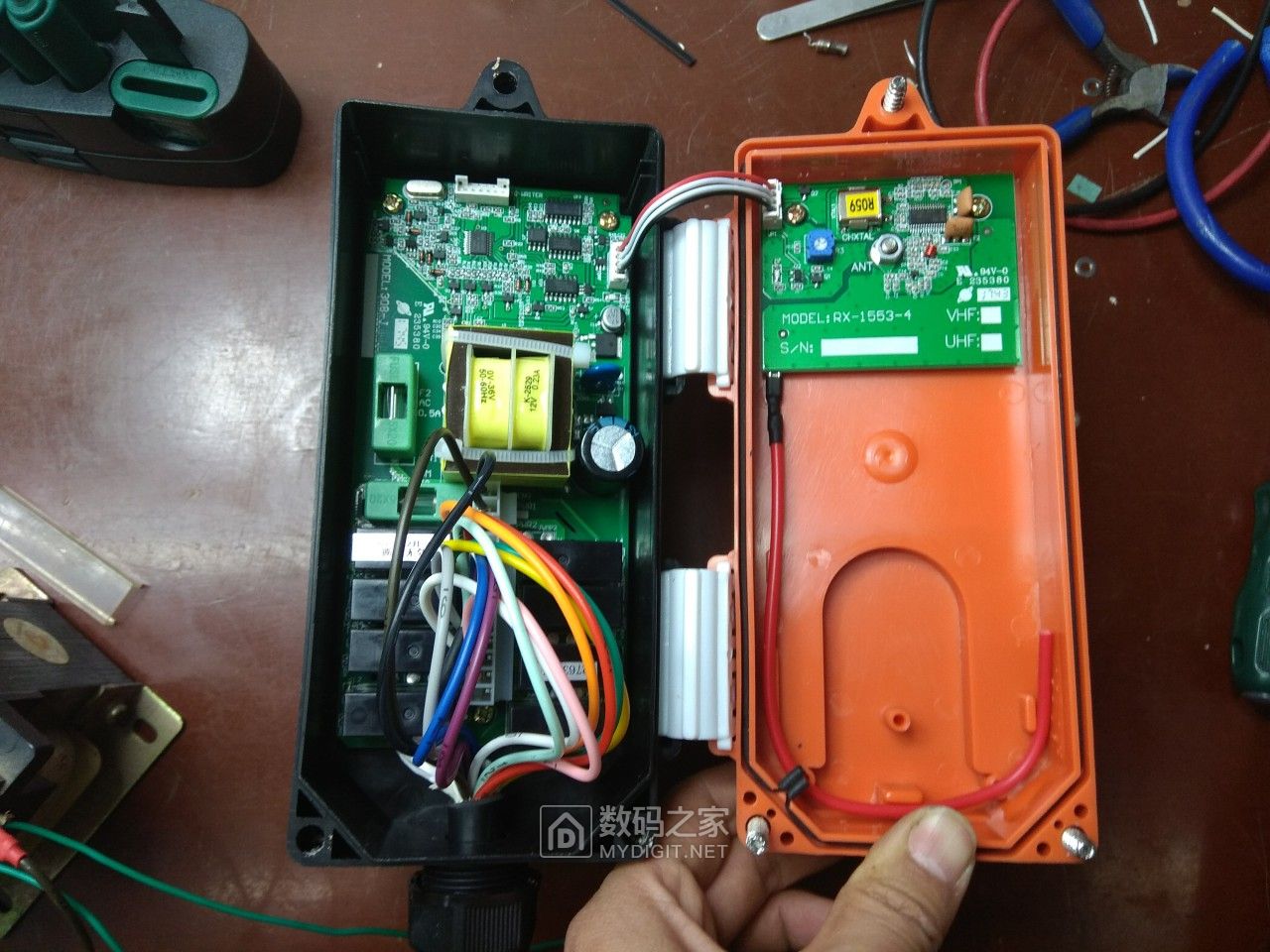 遥控车更改遥控器电路,工业无线遥控器f21-4s接线方法