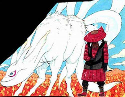 火影忍者九大尾兽与人柱力图片,火影各个忍村的人柱力