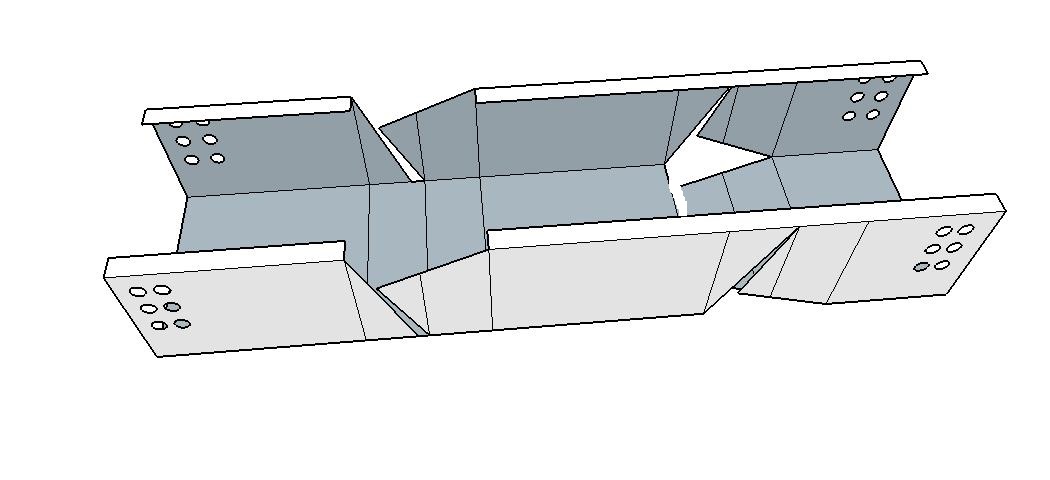 简单实用的桥架弯头做法,最简单的九十度桥架弯头制作方法