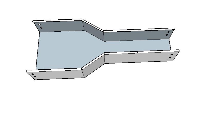 简单实用的桥架弯头做法,最简单的九十度桥架弯头制作方法