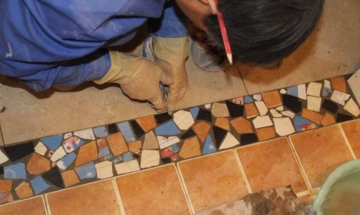 剩下的瓷砖怎么处理,没用完的碎瓷砖怎么办