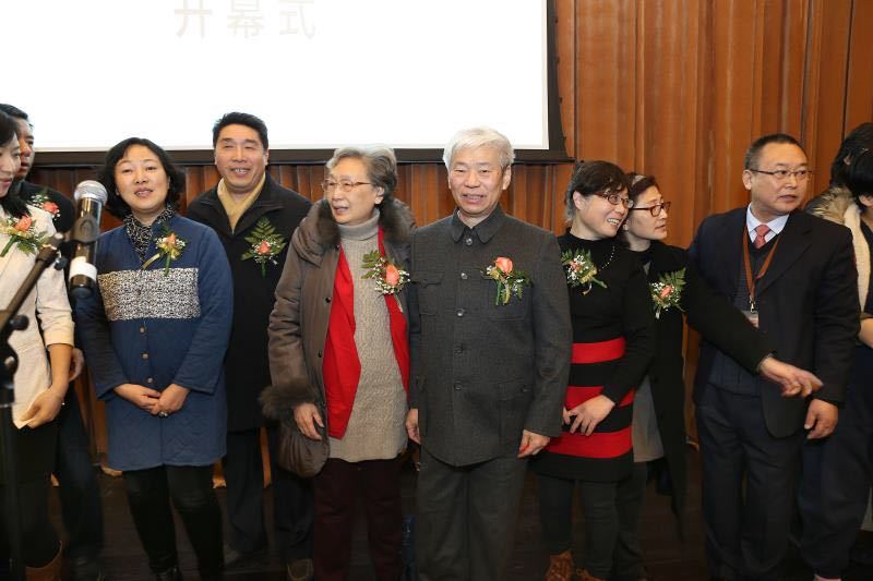 韩煜书法展在中国,韩煜和他的书法创作团队