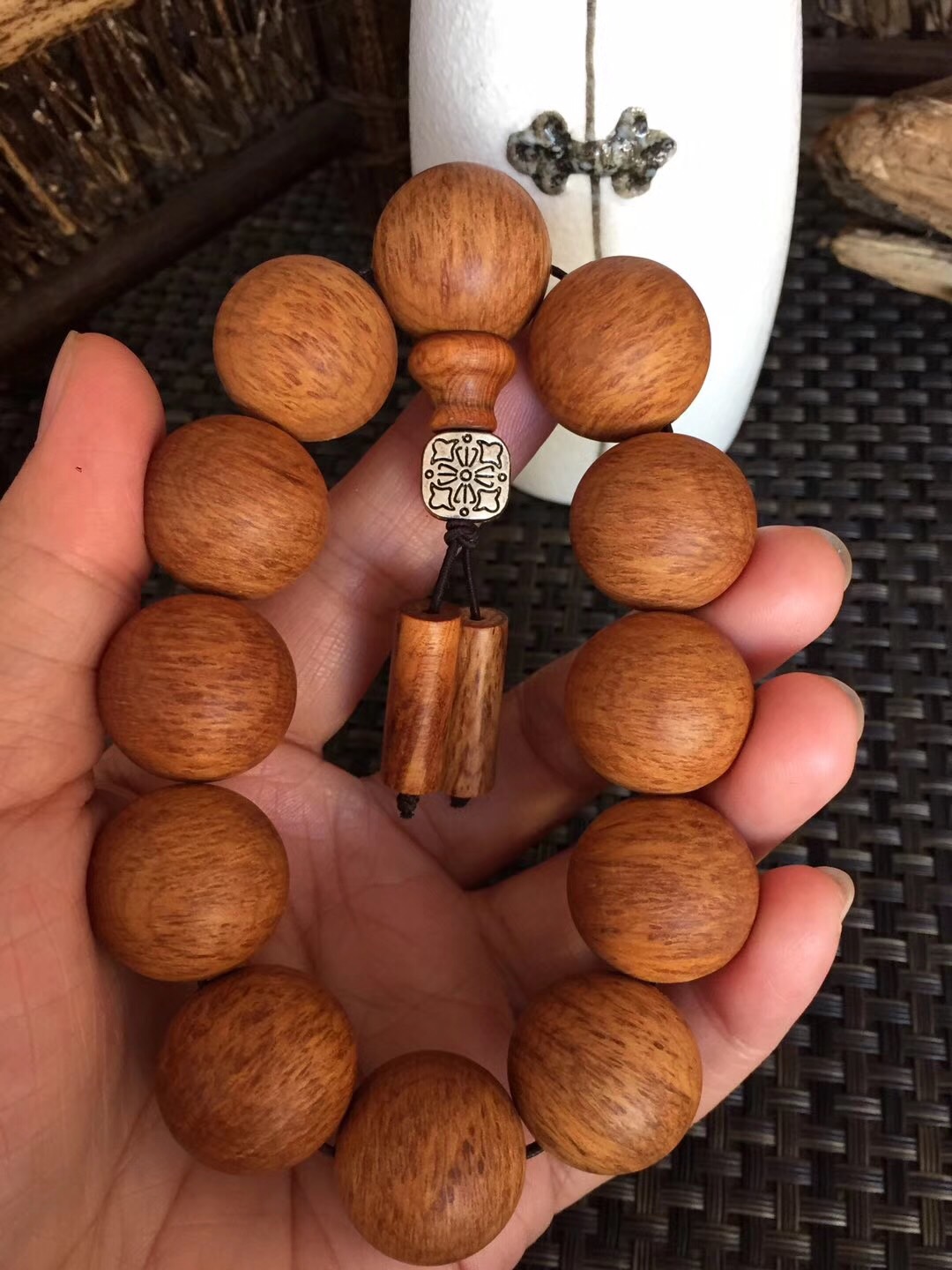 太行崖柏手串透光,太行崖柏手串哪个纹理最好