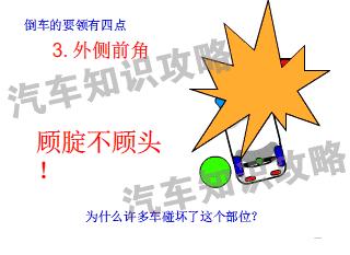 为什么往后倒车一直倒不好呢,为什么现实中倒车倒不好