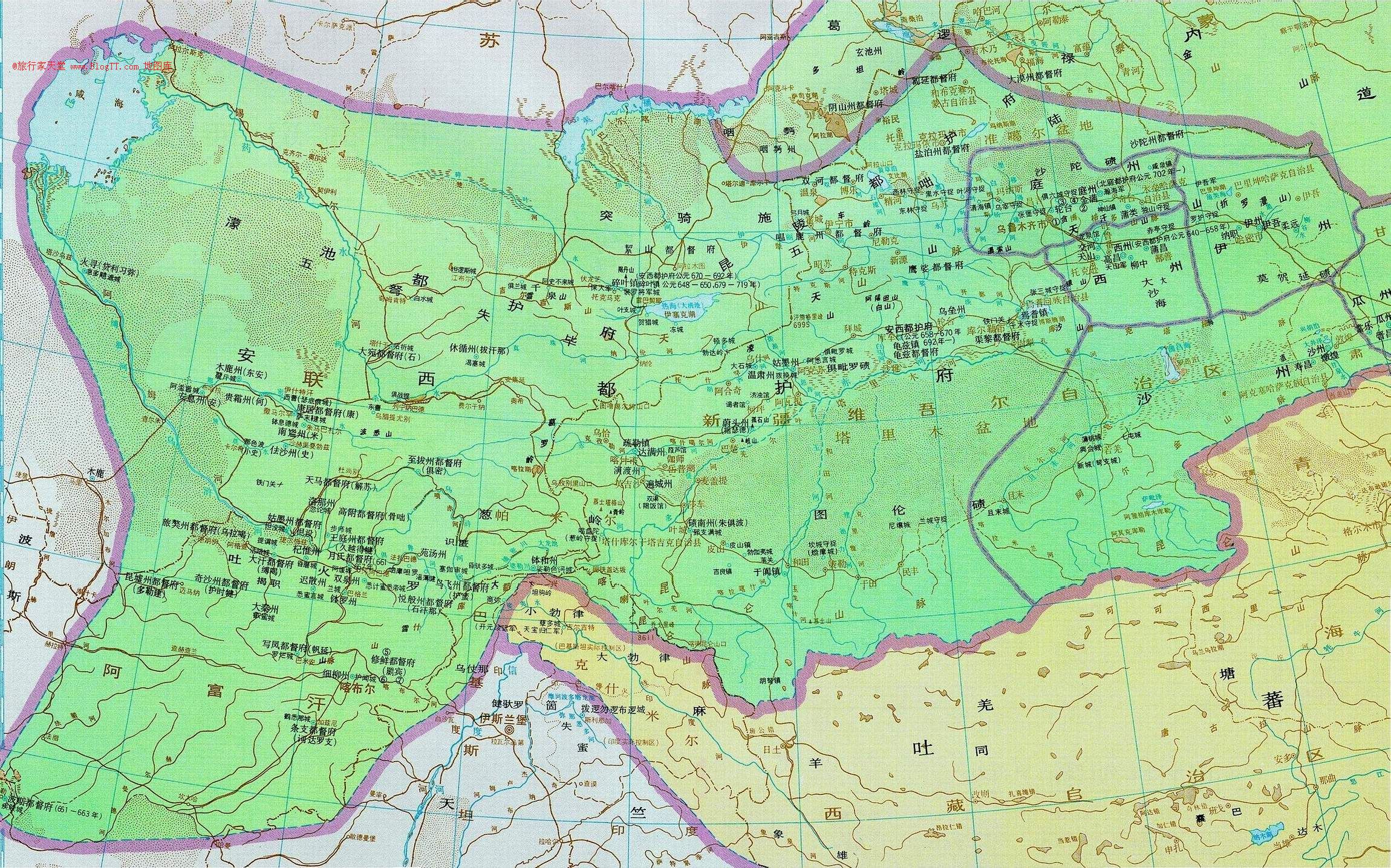 大唐军队安西军,大唐安西军变迁史