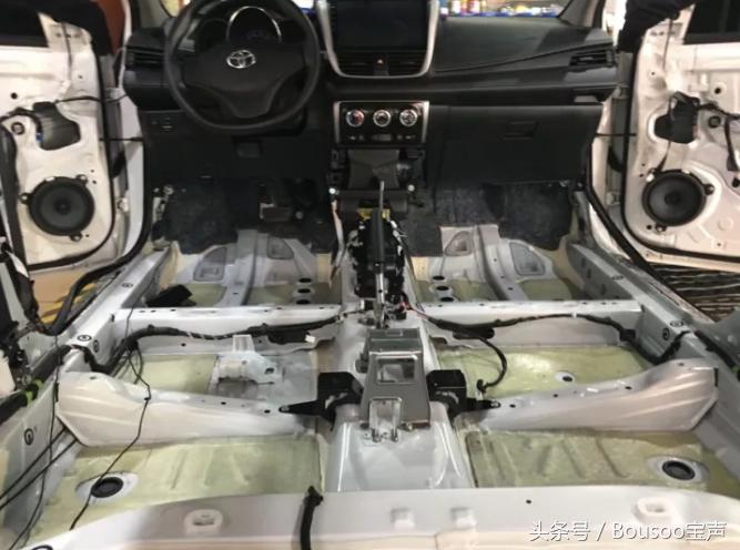 丰田威驰四门三层隔音,03款威驰全车隔音