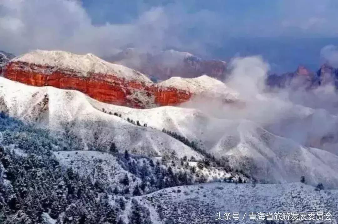 青海湖冬日浪漫,深秋的青海还是很美
