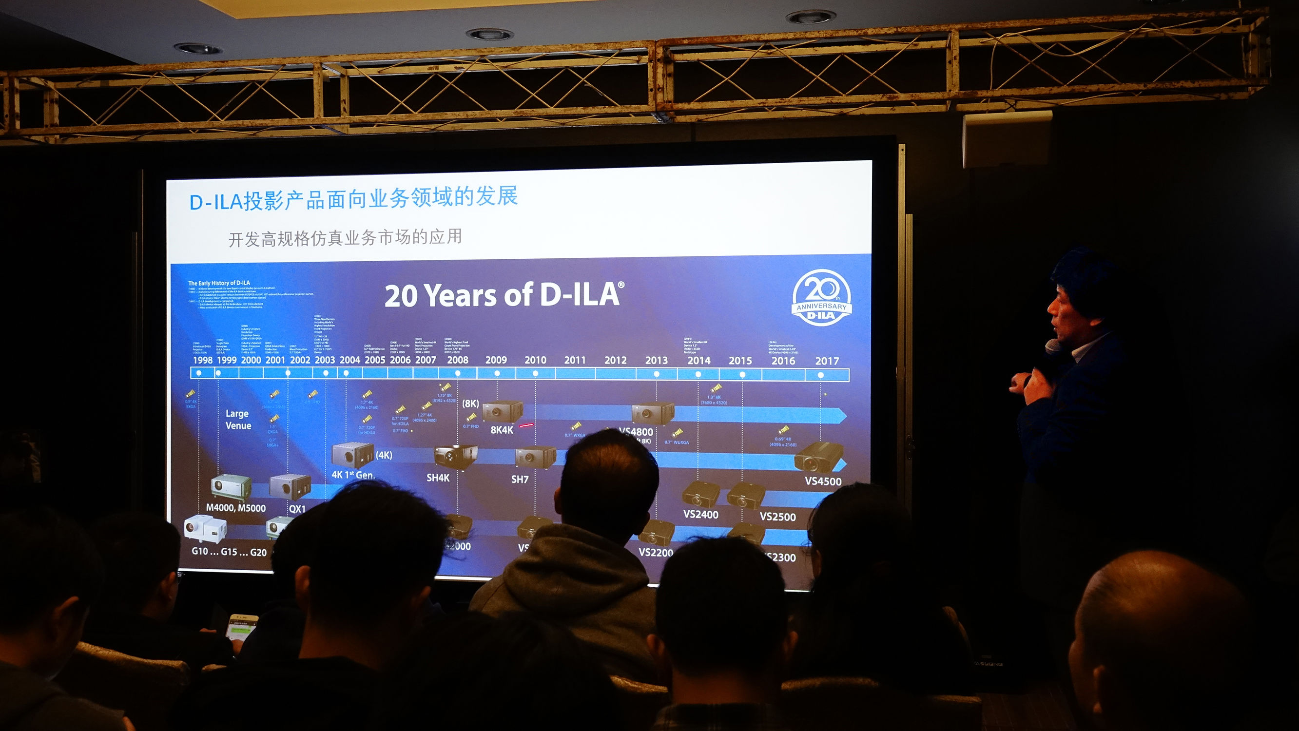 JVCD-ILA面世二十周年暨4KHDR新品发表会