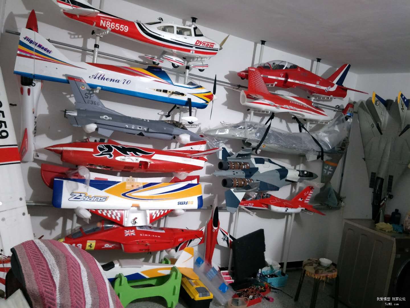 玩航模工具、器材、配件老乱怎么办？教你做个专用收纳柜