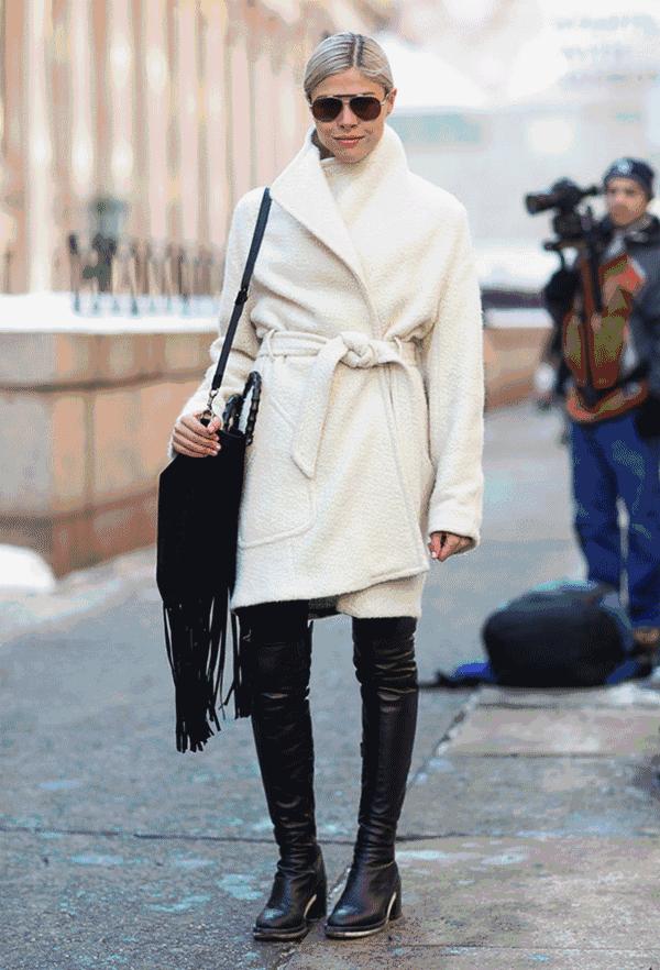 一条腰带,时尚穿搭一条腰带的万能效果