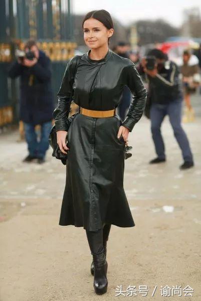 一条腰带,时尚穿搭一条腰带的万能效果