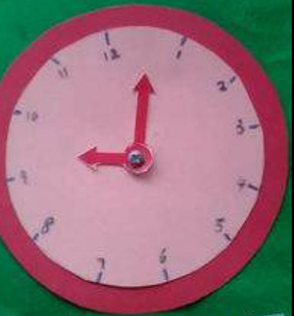 6-12岁手工创意钟表简单,全校一等奖的手工钟表教程