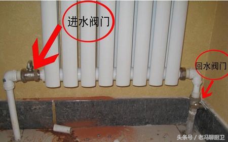 暖气片为什么上半截热下半截不热,三组暖气片最后一组不热怎么回事