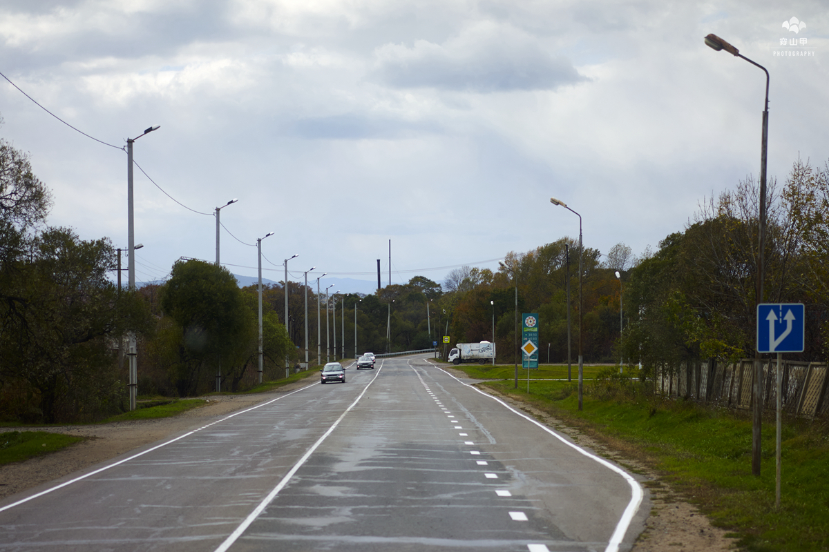 俄罗斯远东小镇全景,俄罗斯边疆区小镇