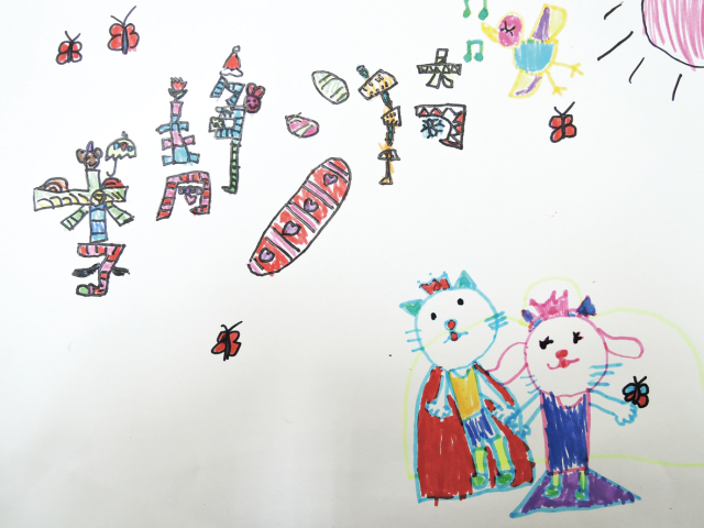 幼儿园风景画绘画作品名称,幼儿园美术作品简单又漂亮