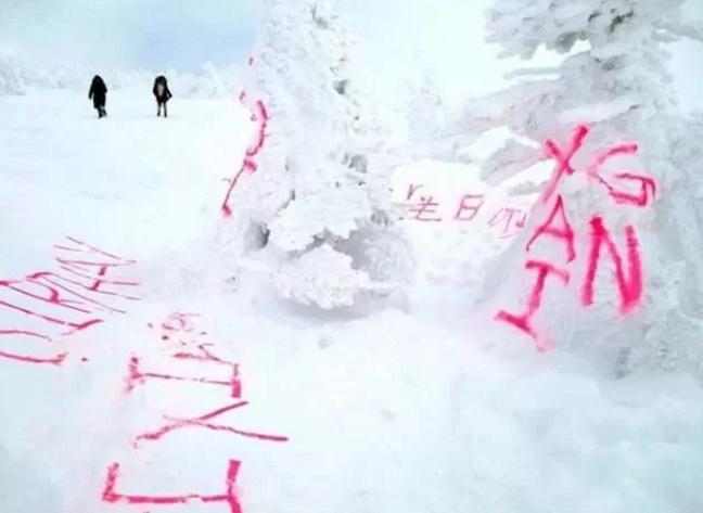 一对中国情侣在雪地干丑事日媒争相报道，揭丑我国