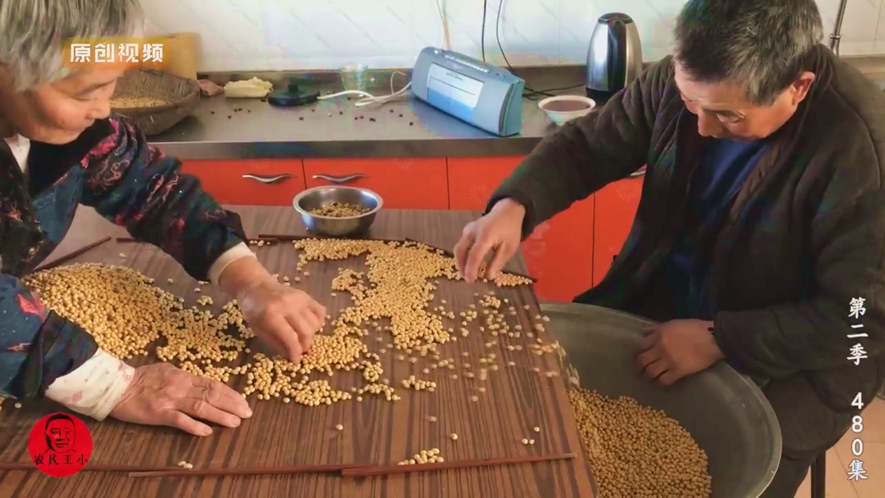 农民王小老妈美食,农民王小老妈给全家做饭