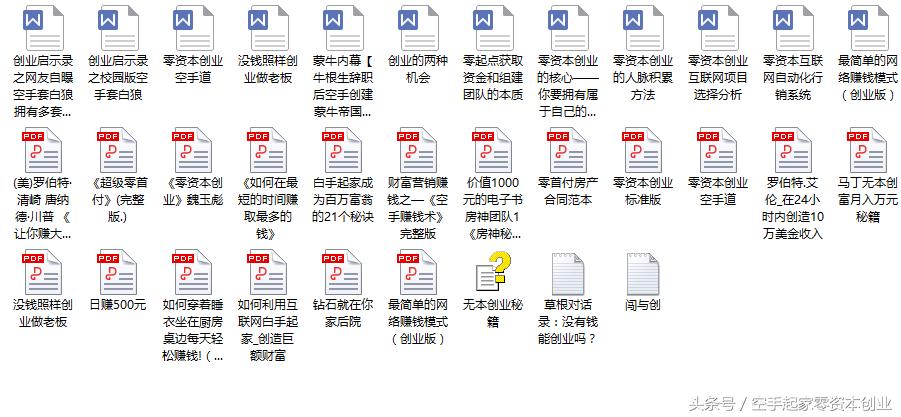 迷茫创业者的零成本创业项目,低创业成本的项目新手入门